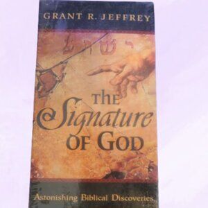 The Signature of God by Grant R. Jeffrey VHS VCR tape Startling new evidence
